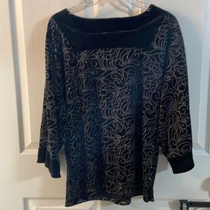 Notations, size: M, women dress shirt